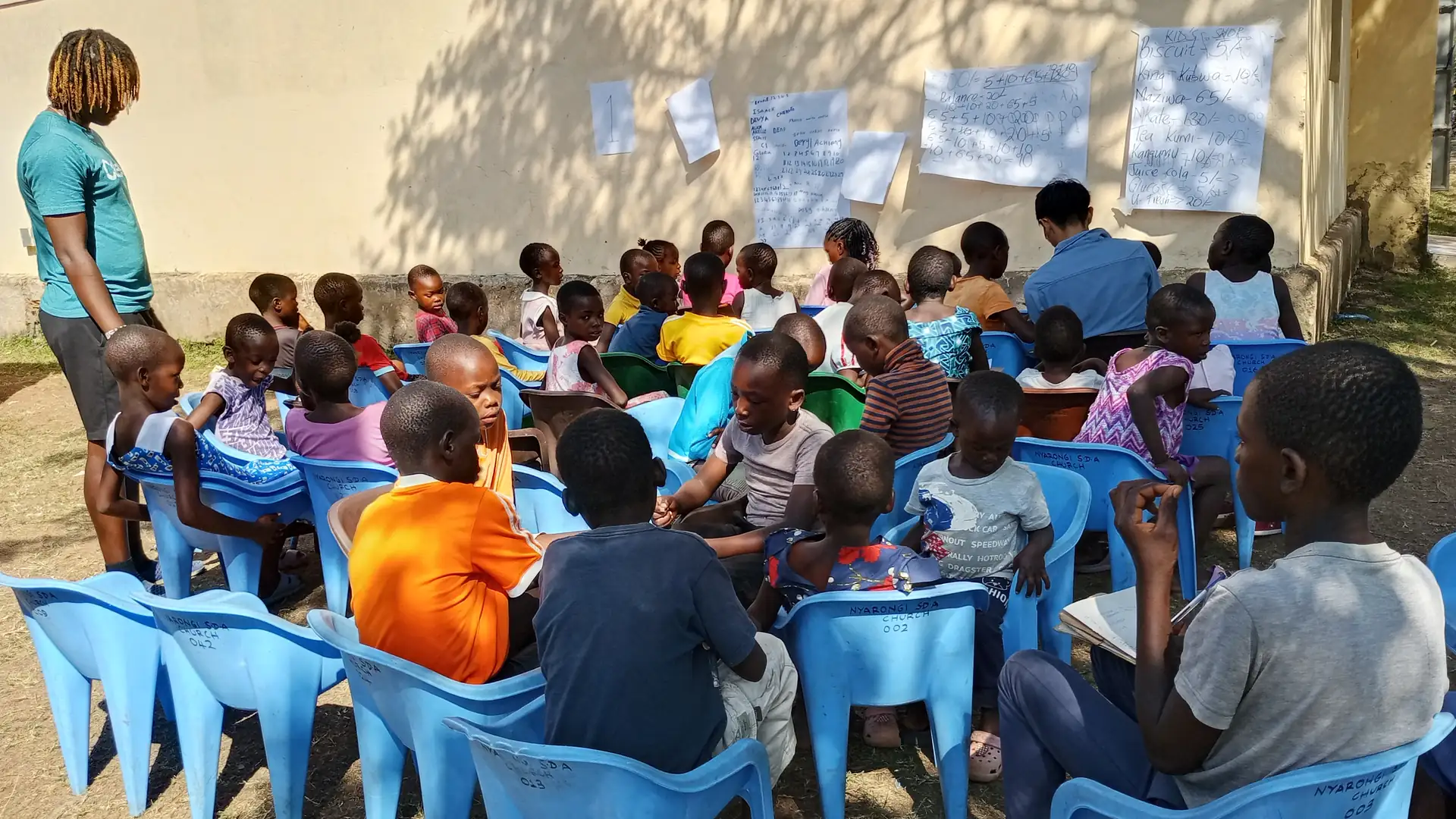 Foundational Numeracy Sessions at the 2026 Nyarongi Maths Camp