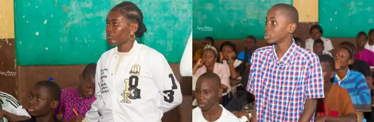Fig: The Benin Maths Camp embodied the principle that opportunities must not be limited.