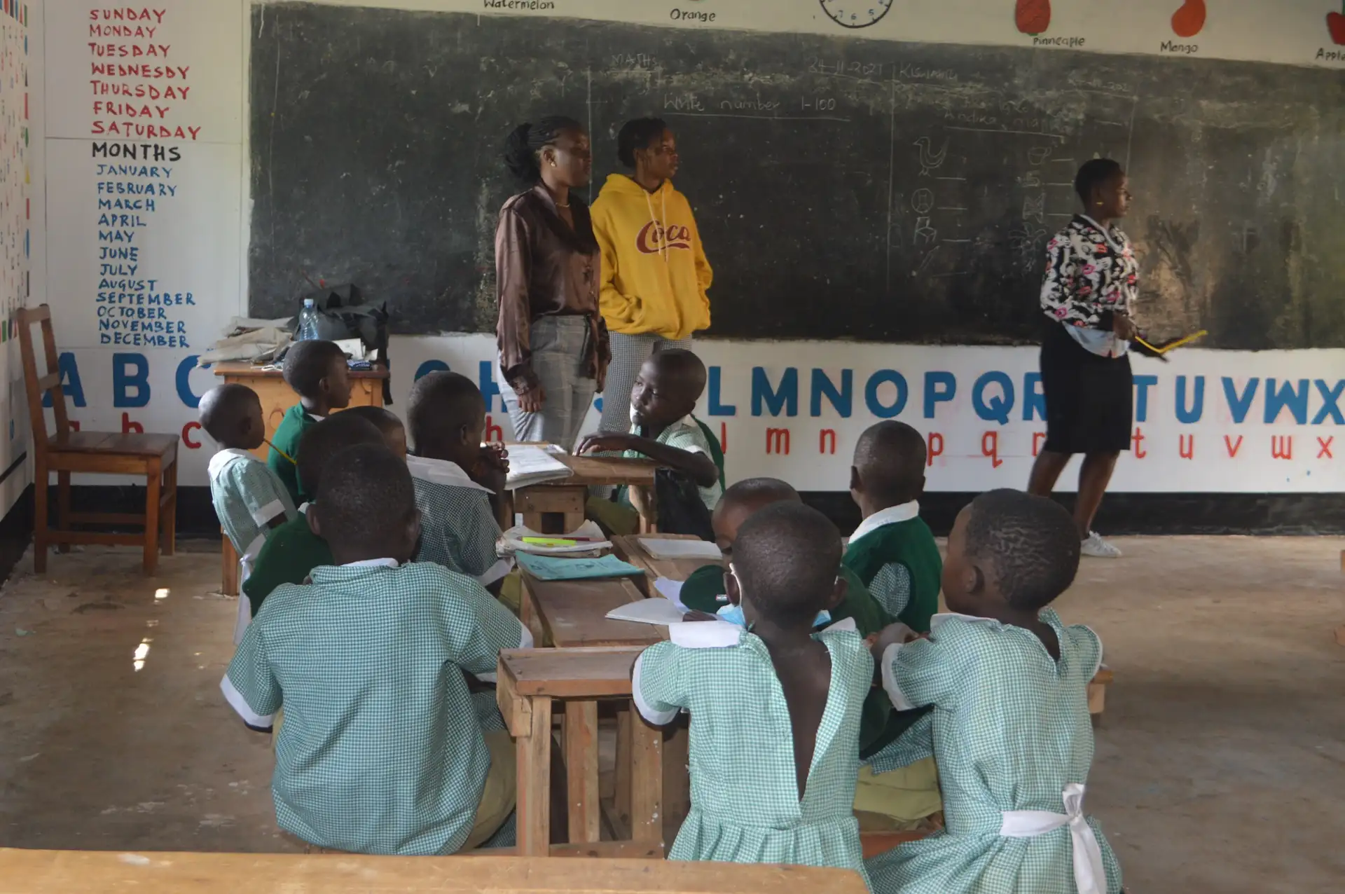 Visit at St. Lawrence Ichina Primary for Happy Classroom project